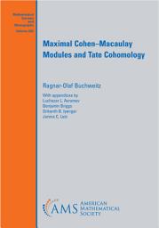 Icon image Maximal Cohen–Macaulay Modules and Tate Cohomology