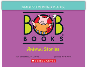 Icon image Bob Books - Animal Stories Collection of 12 Stories | Decodable Phonics Stories, Ages 4 and up, Kindergarten (Stage 2: Emerging Reader)