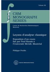 Icon image Lecons d'analyse classique