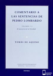 Icon image Comentario a las sentencias de Pedro Lombardo I/1: El Misterio de la Trinidad