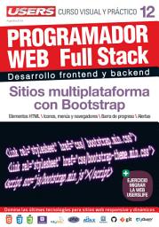 Icon image PROGRAMACION WEB Full Stack 12 - Sitios multiplataforma con Bootstrap: Desarrollo frontend y backend - Curso visual y práctico