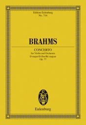Icon image Violin Concerto D major: Op. 77