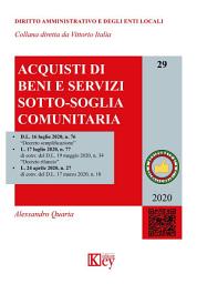 Icon image Acquisti di beni e servizi sotto-soglia comunitaria