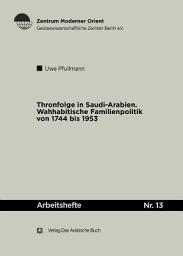 Icon image Thronfolge in Saudi Arabien
