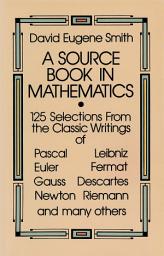 Icon image A Source Book in Mathematics