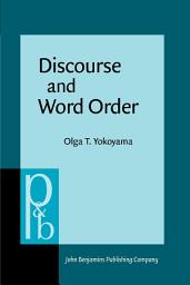 Icon image Discourse and Word Order