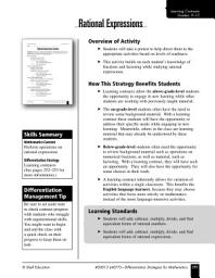 Icon image Geometry Learning Contracts--Rational Expressions