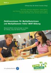 Icon image Zieldimensionen für Multiplikatorinnen und Multiplikatoren früher MINT-Bildung
