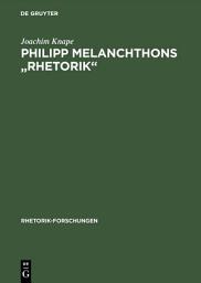 Icon image Philipp Melanchthons "Rhetorik"