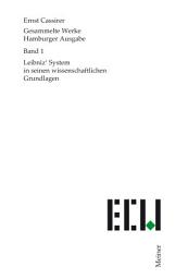 Icon image Leibniz' System in seinen wissenschaftlichen Grundlagen