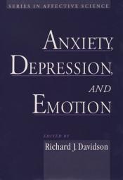 Icon image Anxiety, Depression, and Emotion