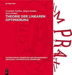 Icon image Theorie der Linearen Optimierung