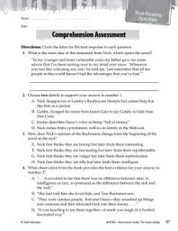 Icon image The Great Gatsby Comprehension Assessment