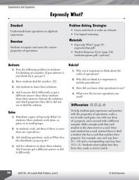 Icon image Expressions and Equations Leveled Problems: Word Problems: Word Problems