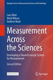 Icon image Measurement Across the Sciences: Developing a Shared Concept System for Measurement, Edition 2