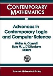 Icon image Advances in Contemporary Logic and Computer Science: Proceedings of the Eleventh Brazilian Conference on Mathematical Logic, May 6-10, 1996, Salvador, Bahia, Brazil