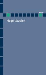 Icon image Hegel-Studien Band 48