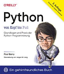 Icon image Python von Kopf bis Fuß: Grundlagen und Praxis der Python-Programmierung, Ausgabe 3