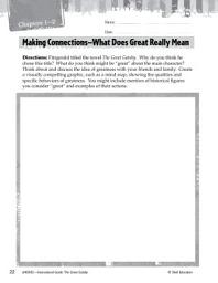Icon image The Great Gatsby Making Cross-Curricular Connections