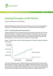 Icon image Guiding principles of AIP reform