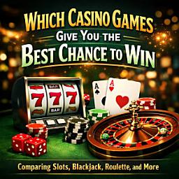 Icon image Which Casino Games Give You the Best Chance to Win: Comparing Slots, Blackjack, Roulette, and More