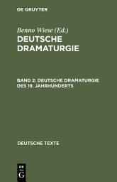 Icon image Deutsche Dramaturgie des 19. Jahrhunderts