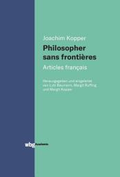 Icon image Philosopher sans frontières - Articles francais: Articles français