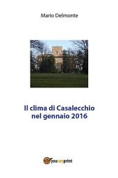 Icon image Il clima di Casalecchio nel gennaio 2016