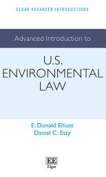Icon image Advanced Introduction to U.S. Environmental Law