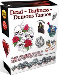 Icon image Tod - Dunkelheit - Dämonen Tattoo Vorlagen.: 104 exclusive Tattoo Vorlagen, Motiv Tod Dunkelheit Dämonen.