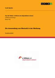 Icon image Die Anwendung von Rhetorik in der Werbung