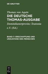 Icon image Erschaffung und Urzustand des Menschen: I: 90–102