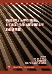 Icon image Materials in Machinery, Chemical Production and Civil Engineering
