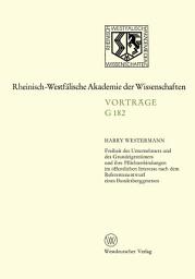 Icon image Freiheit des Unternehmers und des Grundeigentümers und ihre Pflichtenbindungen im öffentlichen Interesse nach dem Referentenentwurf eines Bundesberggesetzes: 170. Sitzung am 20 Oktober 1971 in Düsseldorf