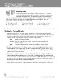 Icon image The Pledge of Allegiance--Reader's Theater Script & Fluency Lesson