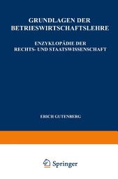Icon image Grundlagen der Betriebswirtschaftslehre: Die Produktion, Ausgabe 7