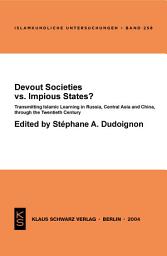 Icon image Devout Societies vs. Impious States ?