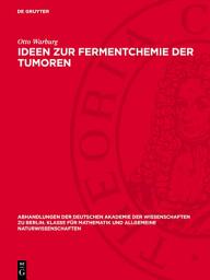 Icon image Ideen zur Fermentchemie der Tumoren