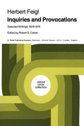 Icon image Inquiries and Provocations: Selected Writings 1929–1974