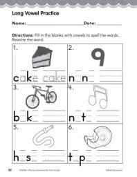 Icon image First Grade Foundational Phonics Skills: Long Vowel Practice