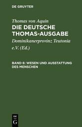 Icon image Wesen und Ausstattung des Menschen: I: 75–89