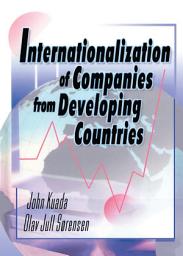 Icon image Internationalization of Companies from Developing Countries