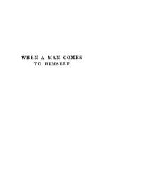 Icon image When a man comes to himself