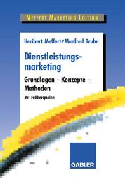 Icon image Dienstleistungsmarketing: Grundlagen - Konzepte - Methoden
