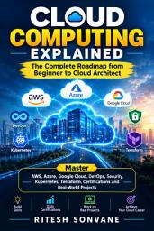 Icon image Cloud Computing Explained: The Complete Roadmap from Beginner to Cloud Architect: Master AWS, Azure, Google Cloud, DevOps, Security, Kubernetes, Terraform, Certifications and Real-World Projects