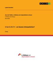 Icon image 2 Cor 6.14-7.1 - an Essene Interpolation?