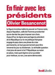 Icon image En finir avec les présidents