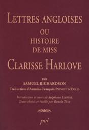 Icon image Lettres angloises ou histoire de Miss Clarisse Harlove