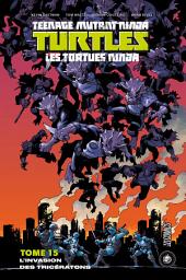 Icon image Les Tortues Ninja - TMNT, T15 : L'Invasion des Tricératons