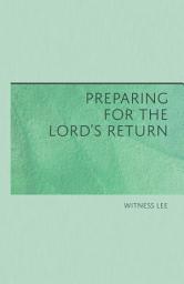 Icon image Preparing for the Lord’s Return